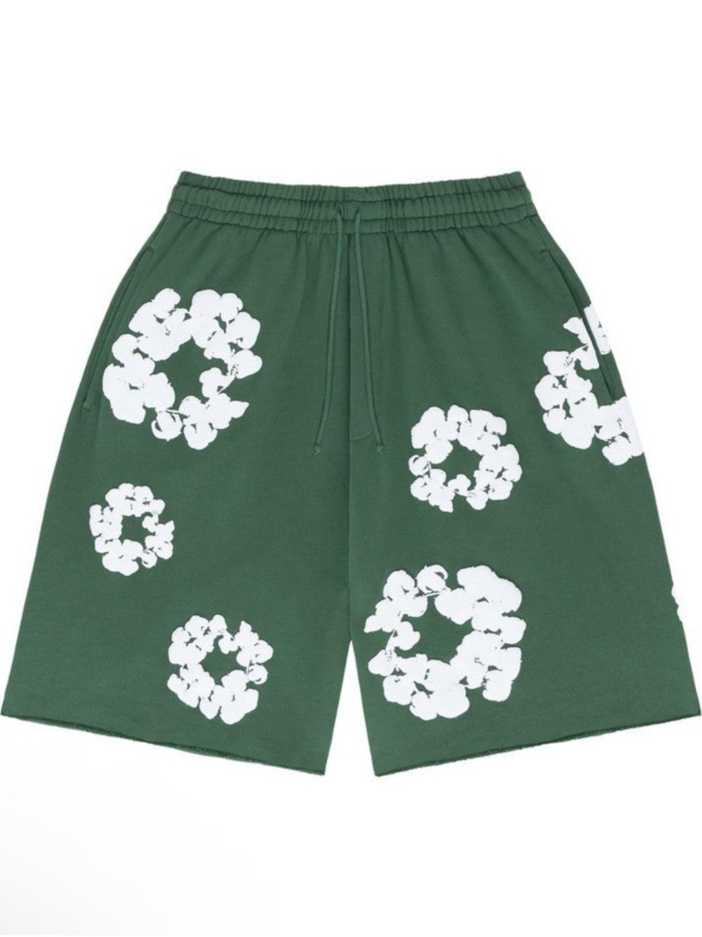Brand new Green/White Denim Tears shorts size small, medium